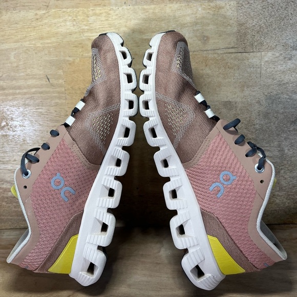 On Cloud X REFLECTIVE Womens Size 9 Running Shoes Sneakers Mocha Brown Sand - Picture 6 of 12